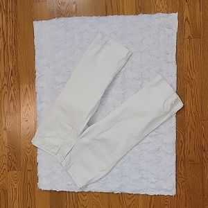 Lucky Brand White Y2K Capri Pants, Women's Size 6/28, Great Condition!
